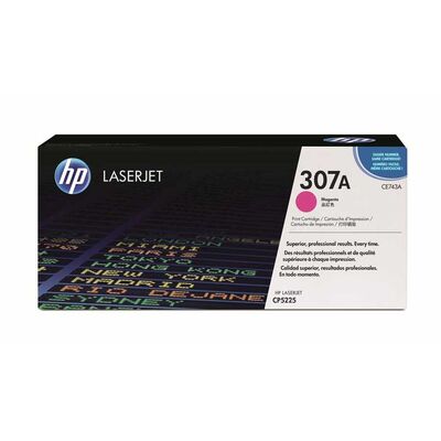 HP CE743A (307A) Kırmızı Orijinal Toner - 7.300 Sayfa - 1