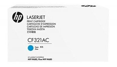 HP CF321AC (653A) MAVİ ORİJİNAL TONER - 1