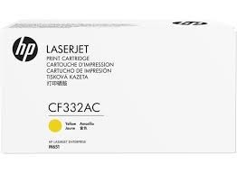 HP CF332AC (654A) Sarı Orijinal Toner - 1