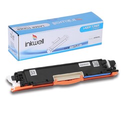 HP 130A CF351A Mavi Muadil Toner - 2