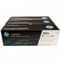 HP CF370AM (305A) Orijinal Üç Renk (CMY) Toner Seti - 2