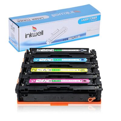 HP 201A (CMYK) Muadil Toner Seti Tüm Renkler - 1