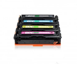 HP 201X (CF400X) CMYK (Tüm Renkler) Muadil Yüksek Kapasiteli Toner Seti - 3