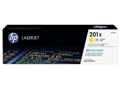 HP CF402X (201X) Sarı Orijinal Yüksek Kapasiteli Toner - 1