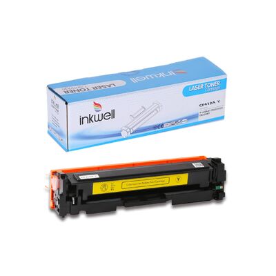 HP CF412A 410A Sarı Muadil Toner 2.300 Sayfa - 1