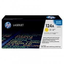 HP Q6002A Sarı Orijinal Toner - 1
