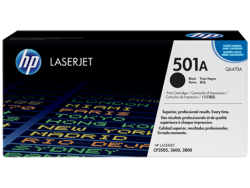 HP Q6470A (501A) Siyah Orijinal Toner - 1