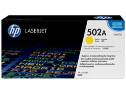 HP Q6472A (502A) Sarı Orijinal Toner - 1