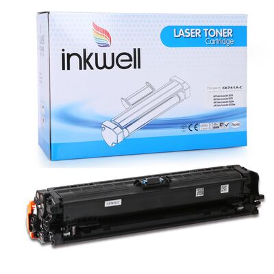 HP CE741A (307A) Mavi Muadil Toner - 7.300 Sayfa - 1