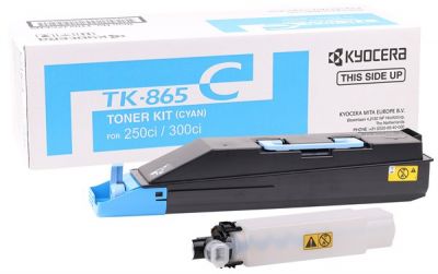 Kyocera Mita TK-865 Orjinal Mavi Toner - 1