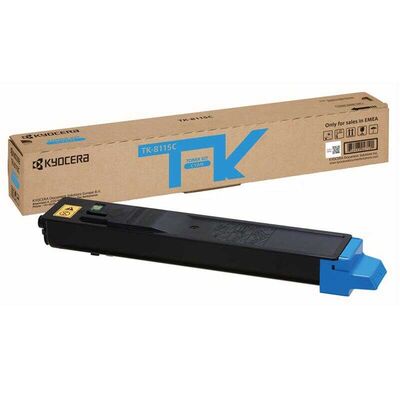 Kyocera TK-8115C Mavi Orijinal Toner 1T02P3CNL0 - 1