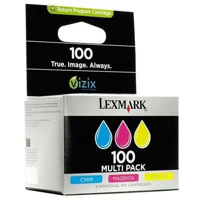 Lexmark 14N0849 C-M-Y Kartuş (100) - 1