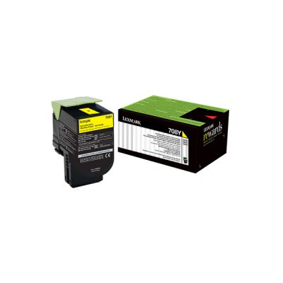 LEXMARK CS510 (70C8XYO) ORJİNAL SARI TONER 4000 SAYFA - 1