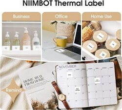 Niimbot PL20x10mm 465 Adet Beyaz Etiket (M2_H) - 2