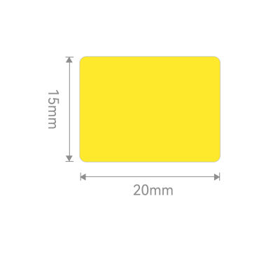 Niimbot PL20x15mm 355 Adet Sarı Etiket (M2_H) - 2