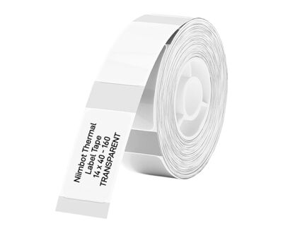 Niimbot T14x40mm 160 Adet Şeffaf Etiket (D11,D110,D101,H1S) Transparent - 1