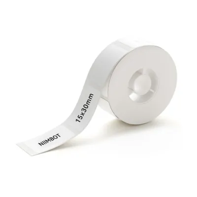 Niimbot T15x30mm 195 Adet Beyaz Etiket ( D11, D110, D101, H1S) - 1