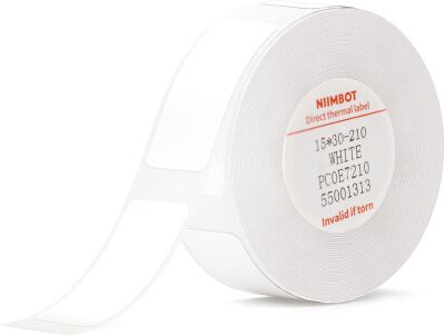 Niimbot T15x30mm 195 Adet Beyaz Etiket ( D11, D110, D101, H1S) - 2