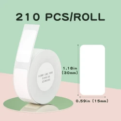Niimbot T15x30mm 195 Adet Beyaz Etiket ( D11, D110, D101, H1S) - 3