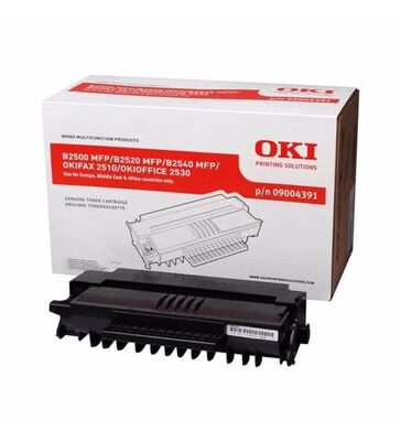 OKI B2500 (09004391) ORJİNAL SİYAH TONER YÜK. KAP. - 1
