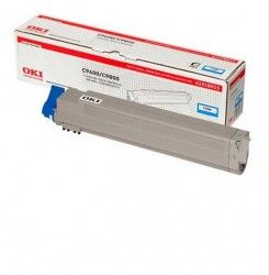 OKI C-9600-9650-9800-9850 (42918963) ORJİNAL MAVİ TONER - 1