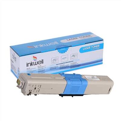 OKI C301 C321 Mavi Muadil Toner 44973543 - 1