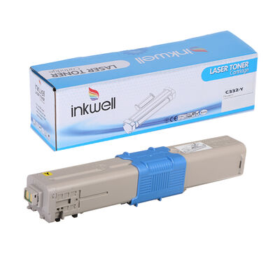 OKI C332 MC363 HY 46508733 Sarı Muadil Toner - 1