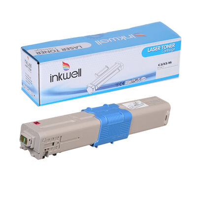 OKI C332 MC363 HM 46508734 Kırmızı Muadil Toner - 1