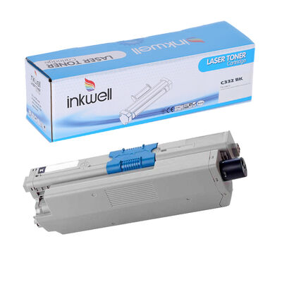 OKI C332 MC363 HBK 46508736 Siyah Muadil Toner - 1
