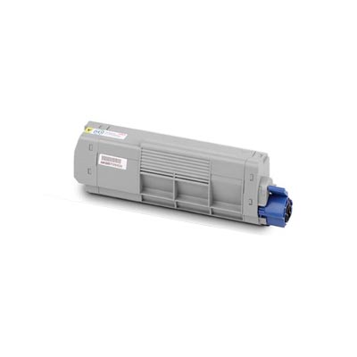 OKI C610 (44315321) Sarı Muadil Toner - 1