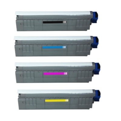 OKI C801 / C821 (44643006) Kırmızı Muadil Toner - 1