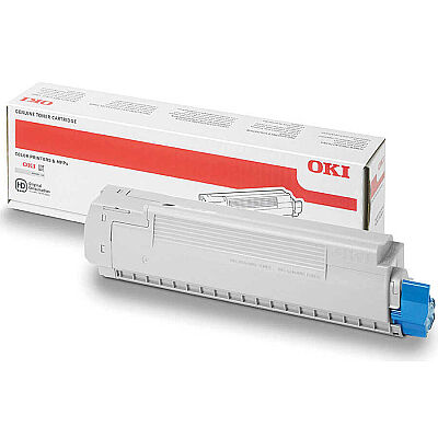 OKI C801 / C821 (44643007) Mavi Orijinal Toner - 1
