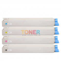 OKI C831 / C841 Muadil Toner Seti (Tüm Renkler) - 2