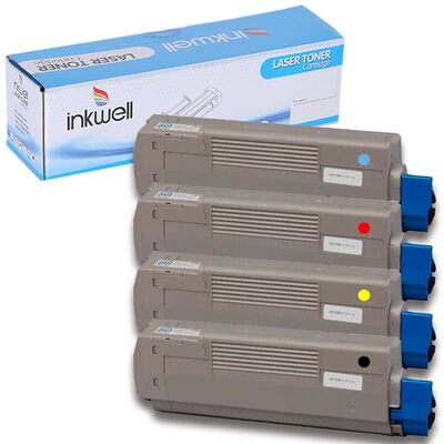 Oki MC760 Muadil Toner Seti - 1