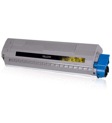 Oki MC853 / MC873 Sarı Muadil Lazer Toner 45862837 / 45862849 - 1