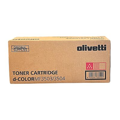 Olivetti D-Color MF3504 Kırmızı Orijinal Toner - 1