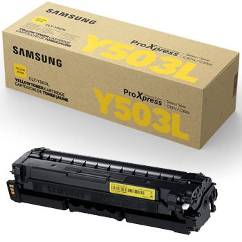 SAMSUNG CLT-Y503L Sarı Orijinal Toner - 1